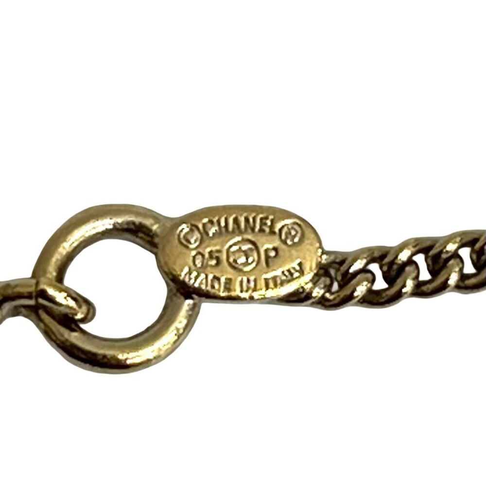 CHANEL Authentic Gold Logo Necklace - Picture 2 of 5